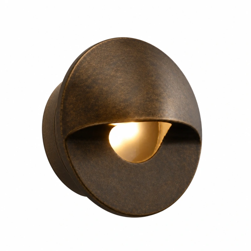 Holm rEcho-8rd Recessed 3 LED Antique Bronze — Clearance (rECH8-3LED-RD-AB-CLR)