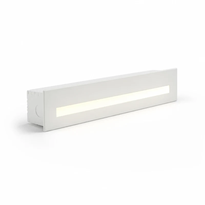 Holm rFin-13 Recessed Flat White ZD — Clearance (rFIN13-ZD1LED-FW-CLR)