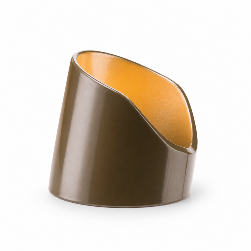 FX Luminaire RS short shroud glare shield accessory in Bronze Metallic
