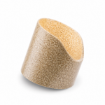 FX Luminaire RS short shroud glare shield accessory in Desert Granite