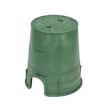NDS Standard 6" Round Overlapping Valve Box, HDPE, Green (108BC)