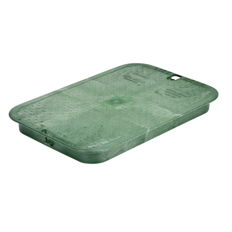 NDS 13 x 20 inch jumbo valve box cover, green, SKU 117C