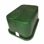 NDS Standard Jumbo 13" x 20" 12" Deep Overlapping Polypropylene/HDPE Valve Box, Green (118BC)