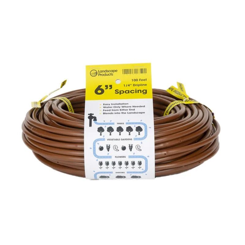 Landscape Products 1/4 in Emitter Dripline 6 in Spacing 100 ft (12070110)