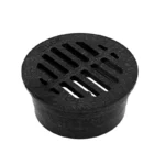 NDS 3 in. Round Drain Grate, Black (14)