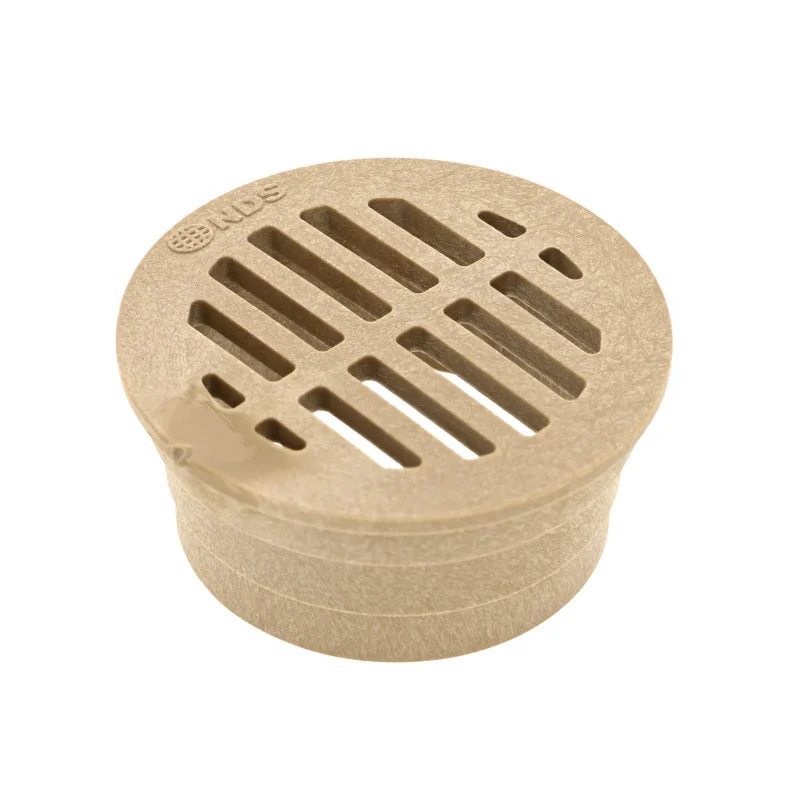 NDS 3 in. Round Drain Grate, Sand (16S)
