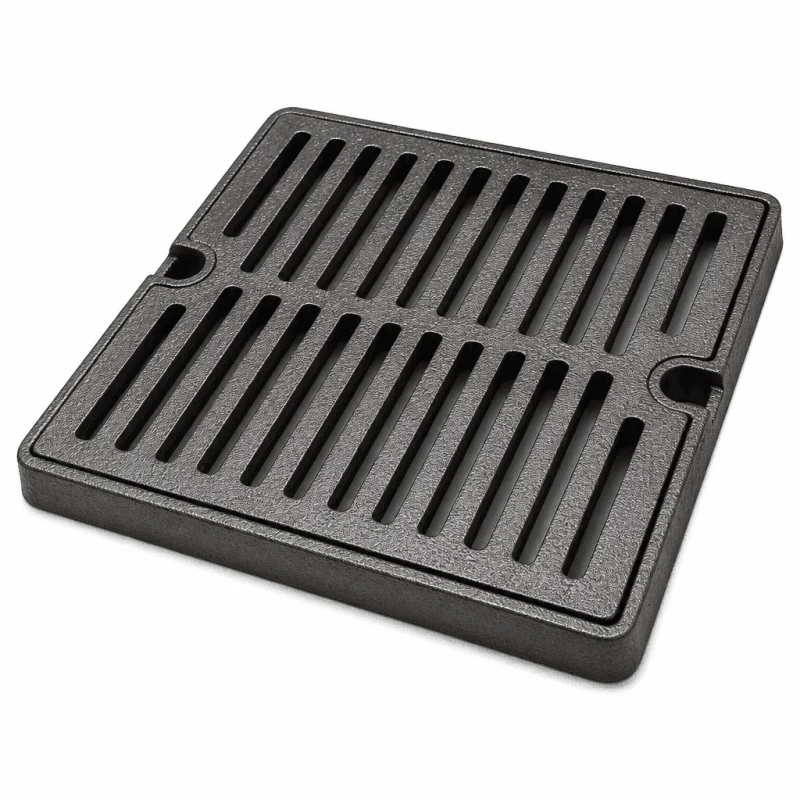 Oldcastle Infrastructure V24 Meter Box Cast Iron Drain Grate Only (3001200)