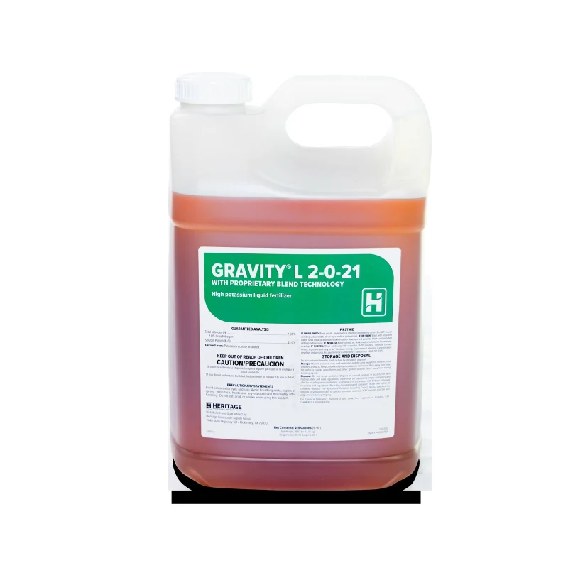 Gravity L 2-0-21 Potassium Fertilizer, 2.5 gal 32177HER100