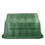 NDS Pro-Spec Valve Box 30" x 17" 15" Deep Overlapping Bolt-Down Lid Green/Green (324BCBS)