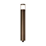 Dauer Firefly Brass Bollard Path Light 6W, Weathered Brass (489904)
