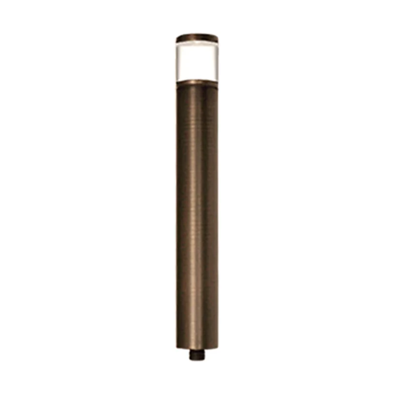 Dauer Firefly Brass Bollard Path Light 6W, Weathered Brass (489904)