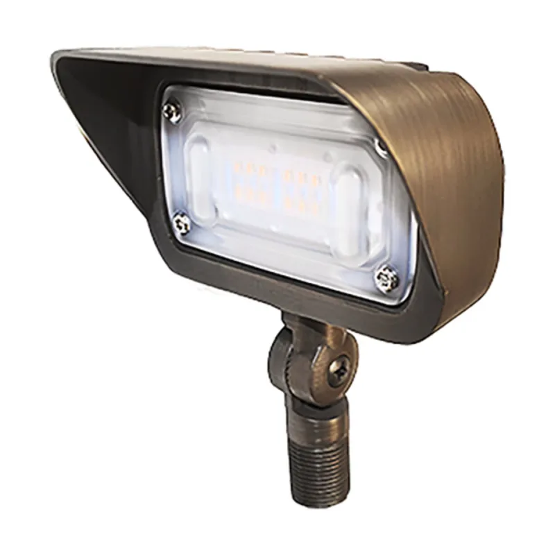 Dauer Biltmore Brass Integrated Mini Flood Light 12V 7W 2700K (489940)