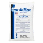 Grow More 20-20-20 Water Soluble Fertilizer 25 lb. Bag (5010)