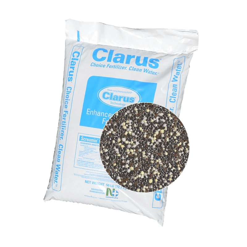 Clarus Screamin Green 16-2-3 60% Slow-Release Fertilizer 50 lb (514-904-50)