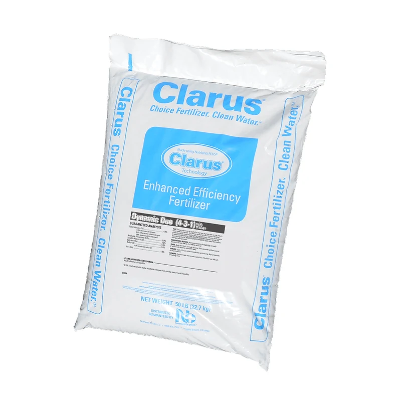 Clarus Dynamic Duo 4-3-1 Organic-Base Fertilizer 50 lb (514-904-80)