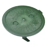 NDS SureFit Round Valve Box Cover 7.2" HDPE Green (6RND-UC)