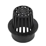 NDS 3 in. Round Atrium Grate, Black (74)