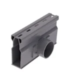 NDS Micro Channel Side Outlet Gray (8513)