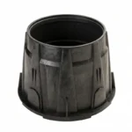 Rain Bird 7 inch round valve box body, black, open top, no lid, A11701