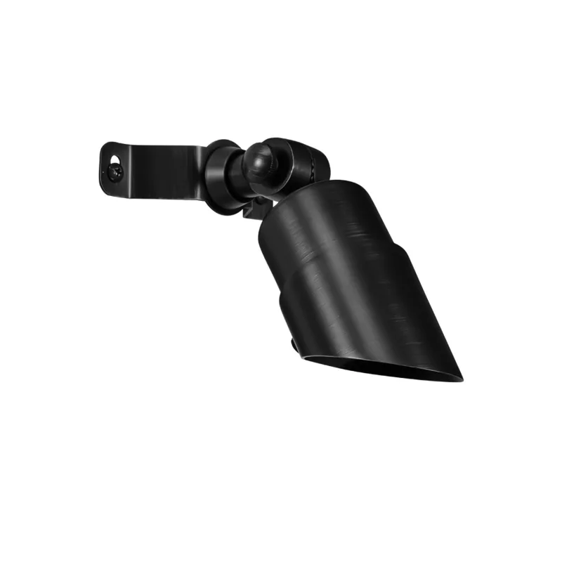 Alliance DL100 Brass Down Light, No Lamp, Premium Black (DL100-BLK)