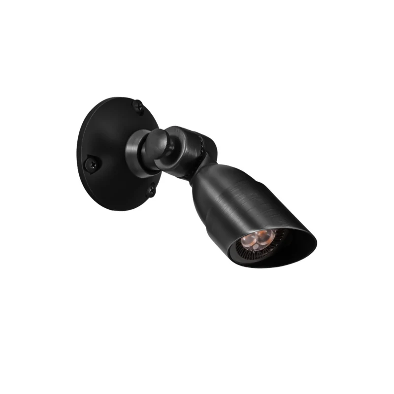 Alliance DL50 4W MR11 2900K LED Small Brass Down Light, Premium Black (DL50-LED-BLK)