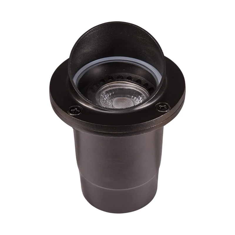 Alliance GL100-BLK-LED4W Black Shrouded In-Ground Light, 4W 2900K MR16 (GL100-BLK-LED4W)
