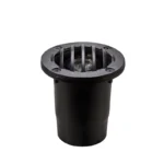 Alliance GL160 Brass In-Ground Well Light, No Lamp, Premium Black (GL160-BLK)
