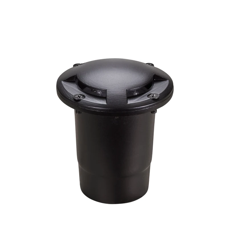 Alliance GL180-bt Bluetooth In-Ground Well Light, MR-16 Color Changing LED, Brass, Premium Black (GL180-bt-BLK)