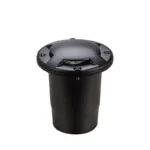 Alliance GL190 Aged Brass 360° In-Ground Light, 4W 2900K MR16, Premium Black (GL190-LED4W-BLK)