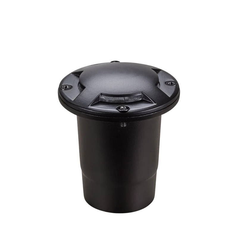 Alliance GL190-bt Bluetooth In-Ground Well Light, MR-16 Color Changing LED, Brass, Premium Black (GL190-bt-BLK)