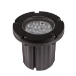Alliance GL300-bt Bluetooth In-Ground Well Light, MR-16 Color Changing LED, Brass, Premium Black (GL300-bt-BLK)