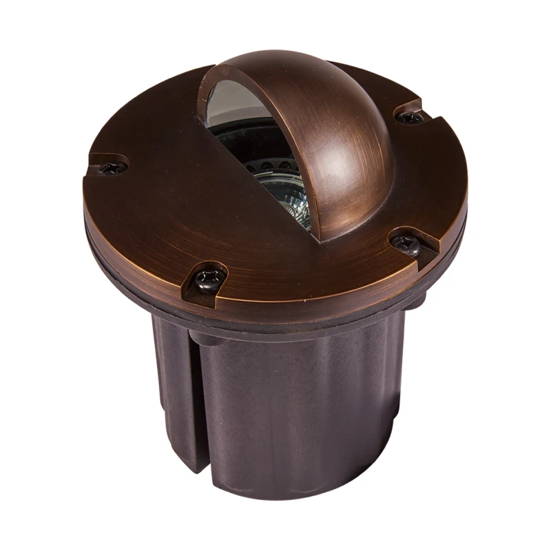 Alliance GL310 Aged Brass Domed Well Light, 4W 2900K MR16 Flood (GL310-LED4W)
