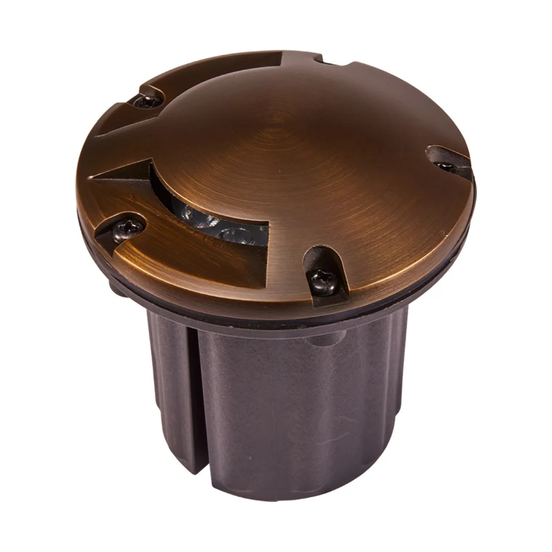 Alliance GL380-BT Aged Brass 180° Well Light, Bluetooth RGB (GL380-BT)