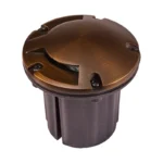 Alliance GL380 Aged Brass 180° In-Ground Well Light, 5W 2900K MR16 LED (GL380-LED5W)