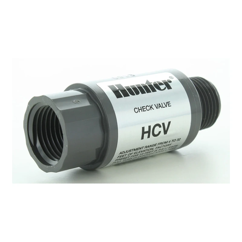 Hunter HCV HC-50F-50M 1/2 inch female by male adjustable check valve