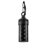 Alliance HL200-bt Bluetooth Hanging Down Light, Color Changing LED, Brass with Frosted Lens, Premium Black (HL200-bt-BLK)