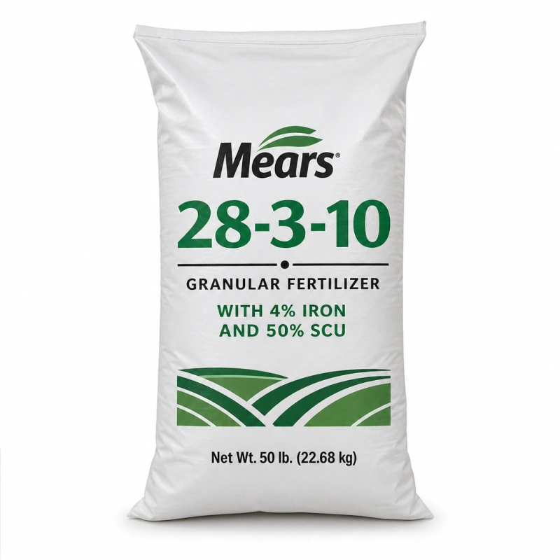 Mears 28-3-10 Fertilizer with 4% Iron and 50% SCU 50 lb (MEA10132433)