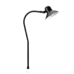 Alliance PL100-bt 19" Bluetooth Path Light with Frosted Lens, Color Changing LED, Brass, Premium Black (PL100-bt-BLK)
