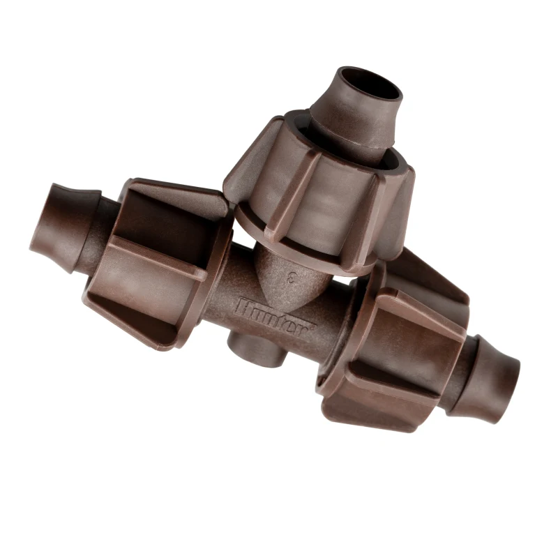 Hunter PLD-LOC Locking Tee for 17 mm Dripline (PLD-LOC-TEE)