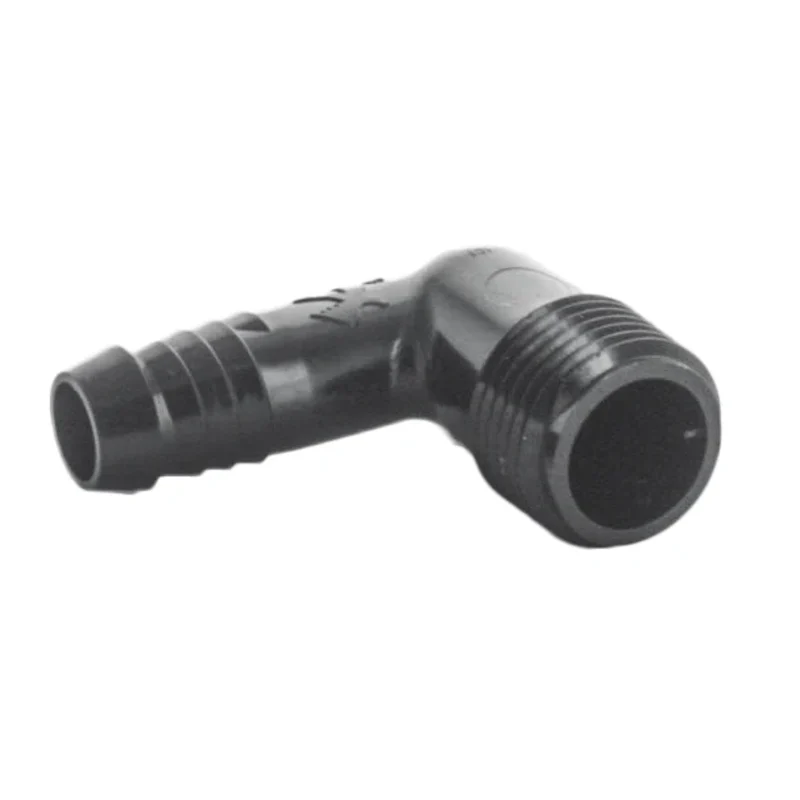 Rain Bird SBE050 1/2 inch male NPT by 1/2 inch spiral barb elbow, sold as a bag of 50