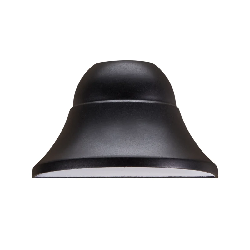 Alliance SL150 Aged Brass Bell Step Light, No Lamp, Premium Black (SL150-BLK)