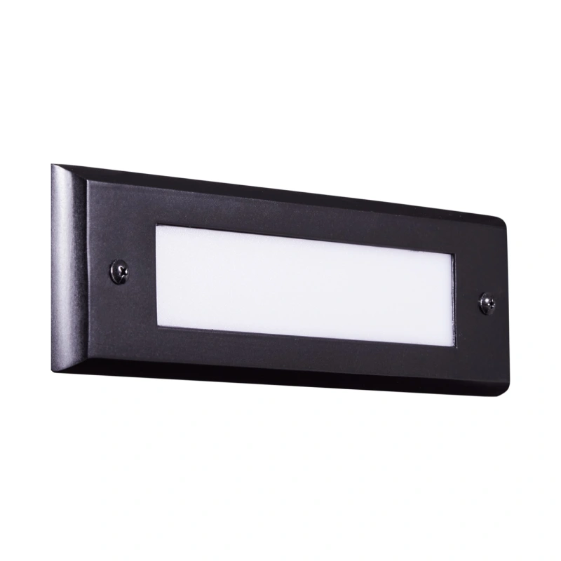 Alliance SL36 Black 9.5 in Integrated LED Step Light, 13W 2700K (SL36-LED-BLK)