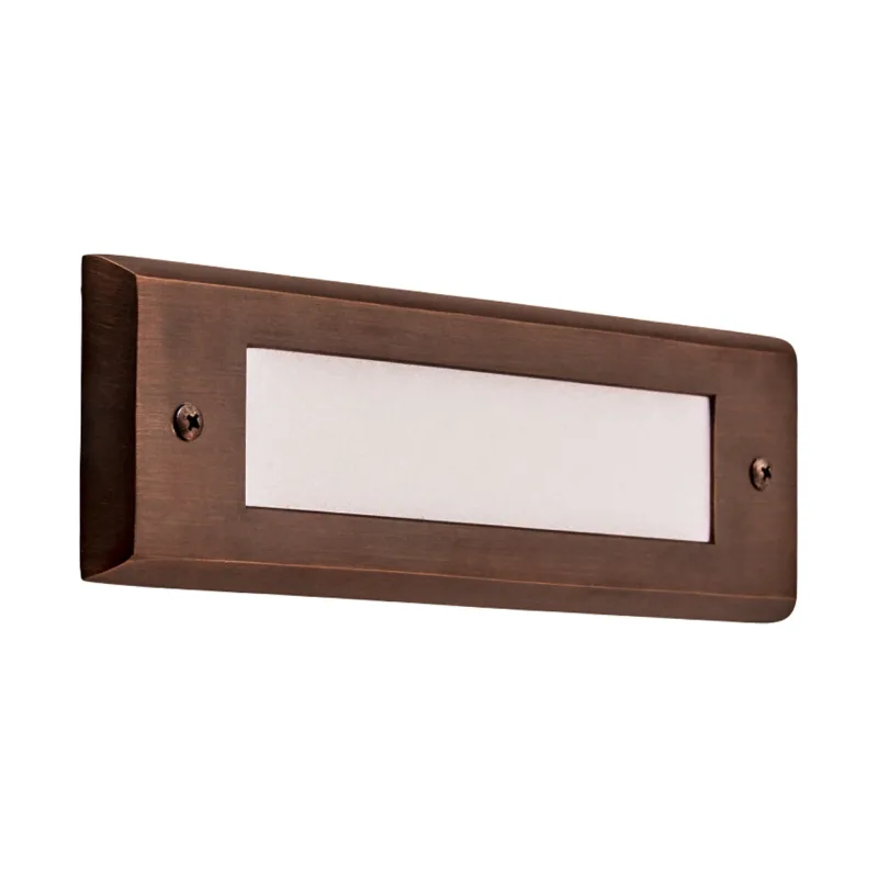Alliance SL36 Aged Brass 9.5 in Integrated LED Step Light, 13W 2700K (SL36-LED)