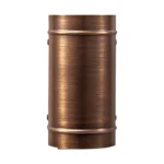 Alliance WS100 Aged Brass Up-Down Wall Sconce, Dual 2.5W 2700K G4 LED (WS100-LED)