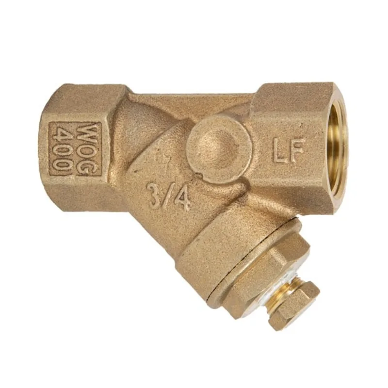 Landscape Products 3/4 in Brass Mainline Wye Strainer (01005707)
