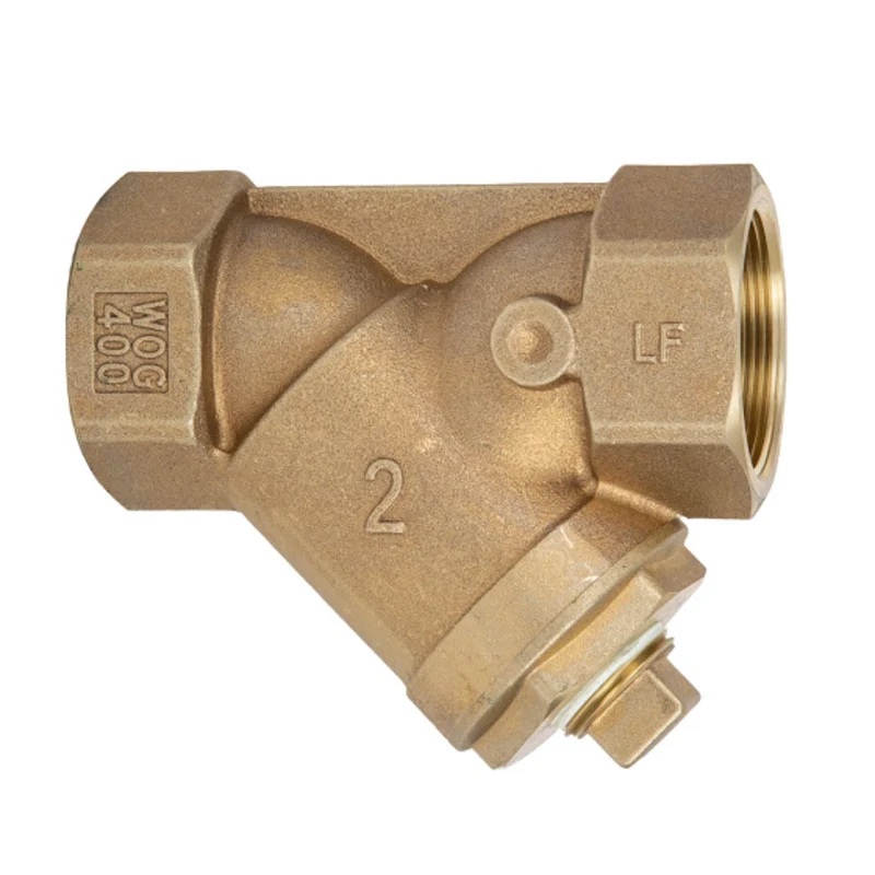 Landscape Products 2 in Brass Mainline Wye Strainer (01005720)