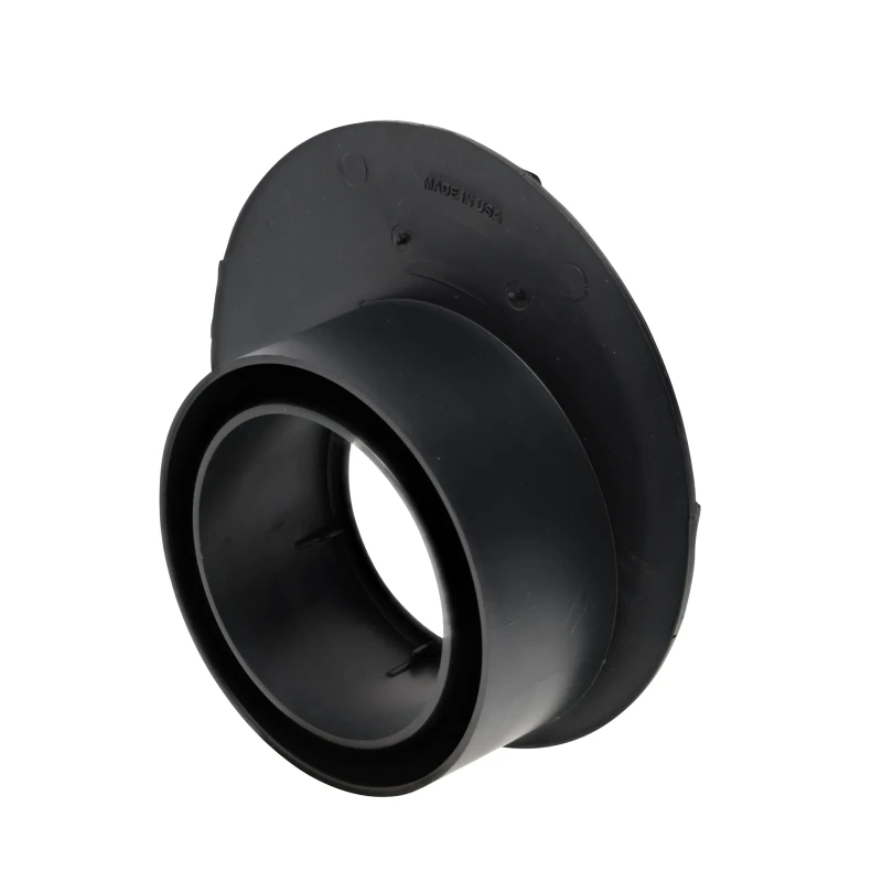 NDS Offset Outlet Adapter for Catch Basin Drain, Connects to 3 in. and 4 in. Drain Pipes (1245)