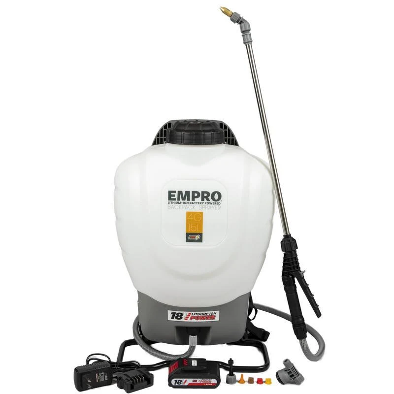 EMPRO 18V Lithium-Ion 4 Gallon Backpack Sprayer (190687)