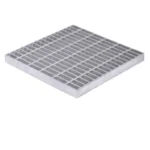 NDS 24 in. Square Catch Basin Drain Grate, Galvanized Steel (2415)