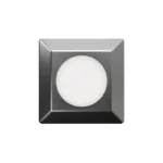 WAC 2551-27SS 2 inch square step light, 2700K, Stainless Steel. Stainless steel finish.